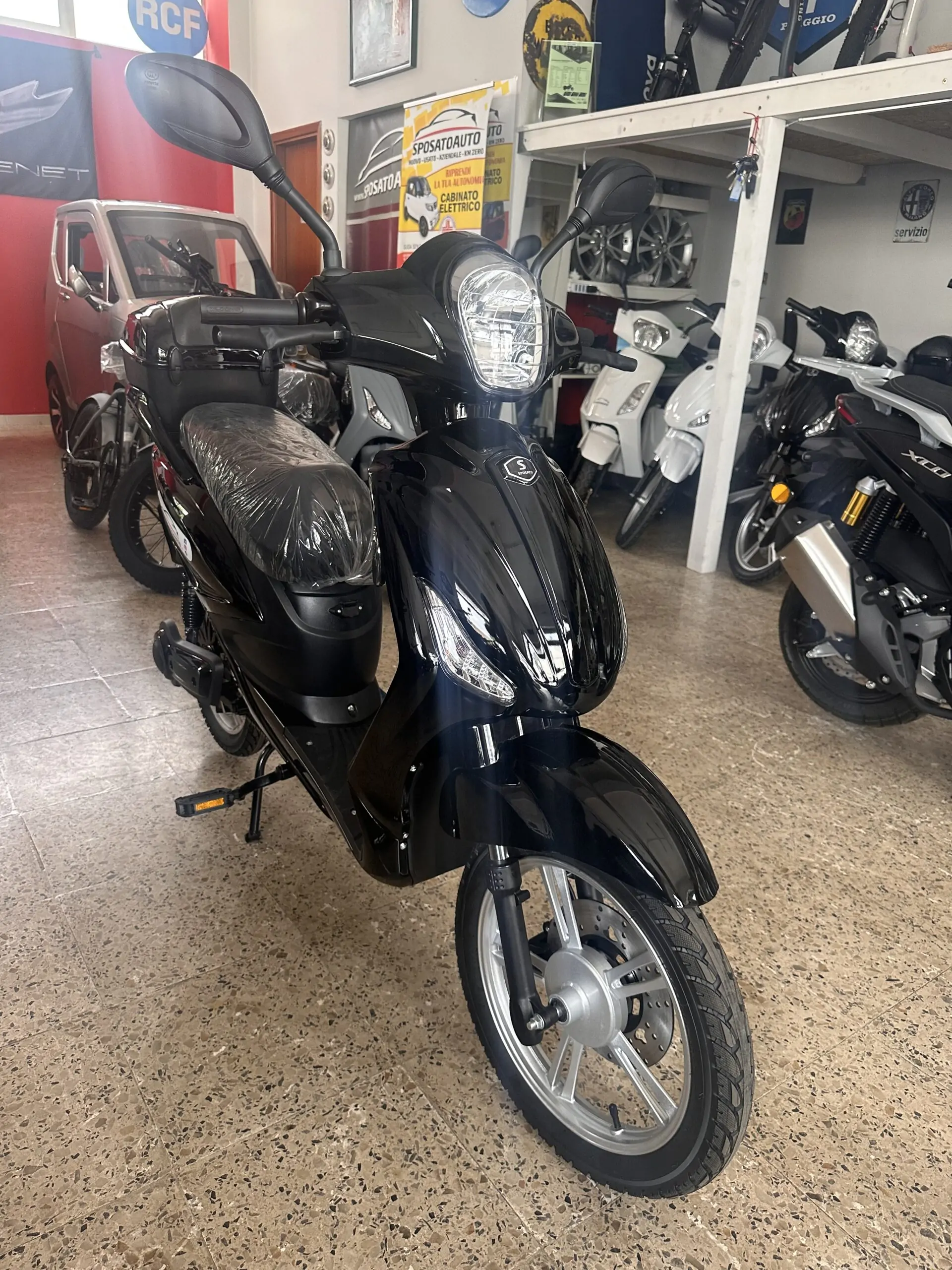 SCOOTER VELOCIPEDE A PEDALATA ASSISTITA NJT-007 - immagine 4