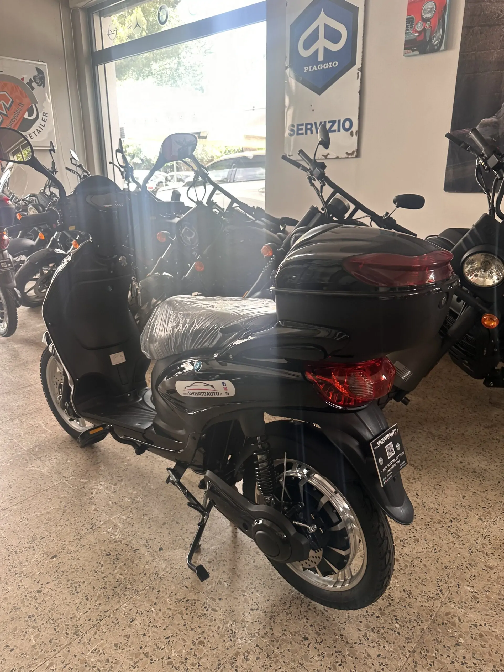 SCOOTER VELOCIPEDE A PEDALATA ASSISTITA NJT-007 - immagine 5