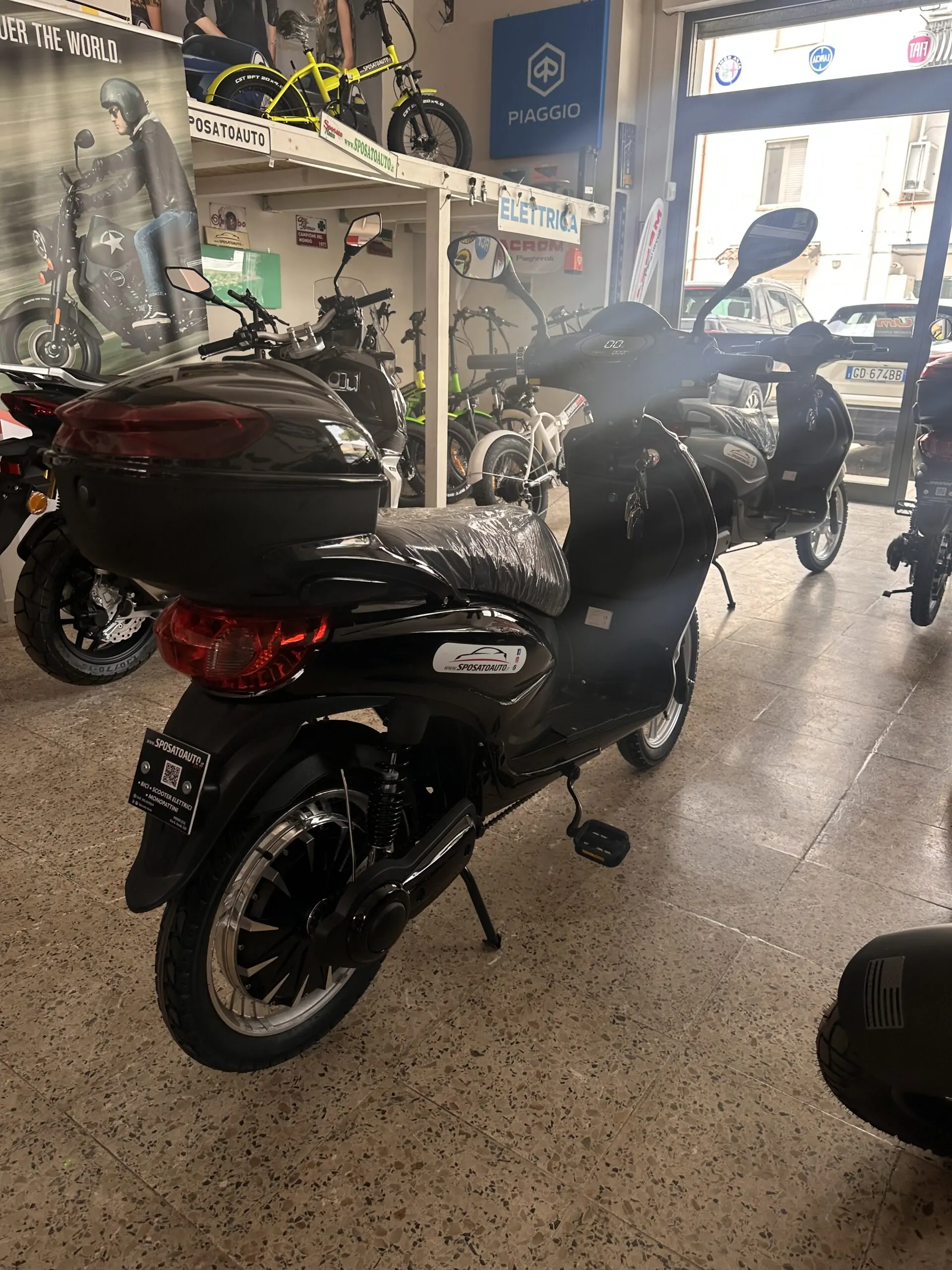 SCOOTER VELOCIPEDE A PEDALATA ASSISTITA NJT-007 - immagine 7