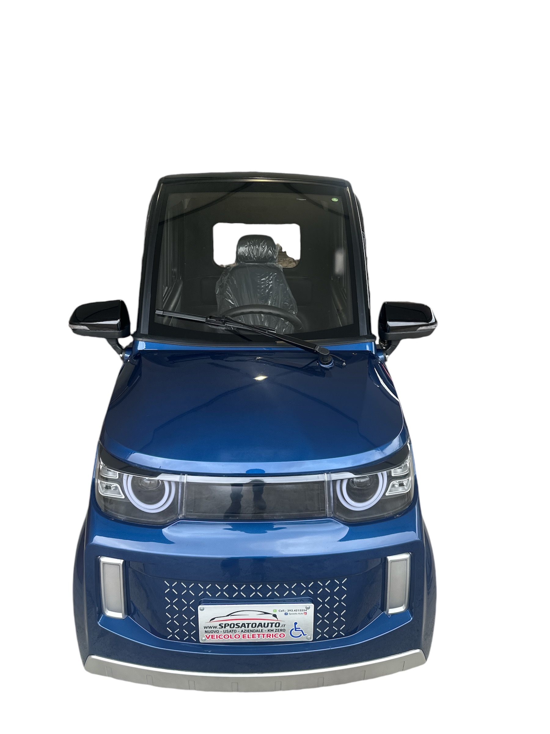 CABINATO PER DISABILI MOB 50 Volante Blu - immagine 2