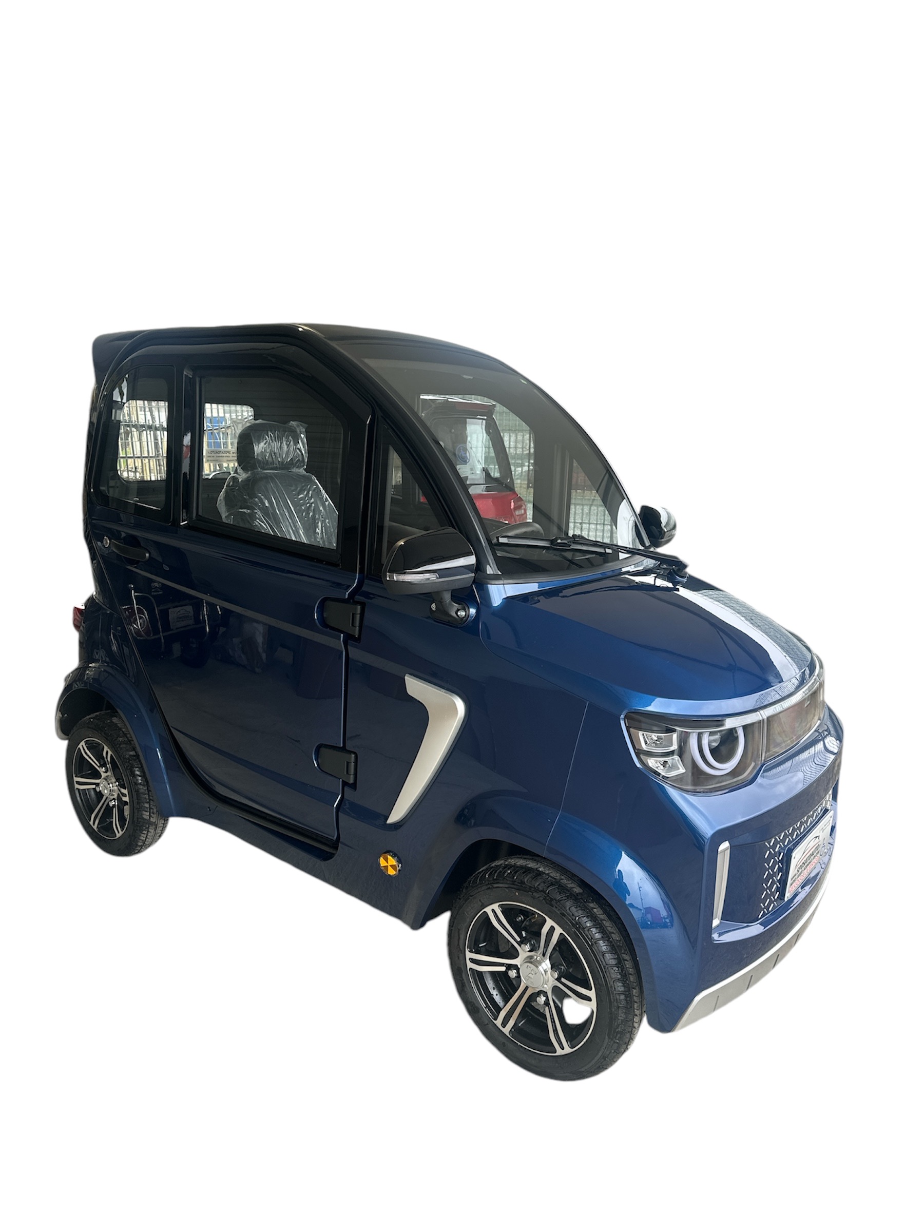 CABINATO PER DISABILI MOB 50 Volante Blu - immagine 3